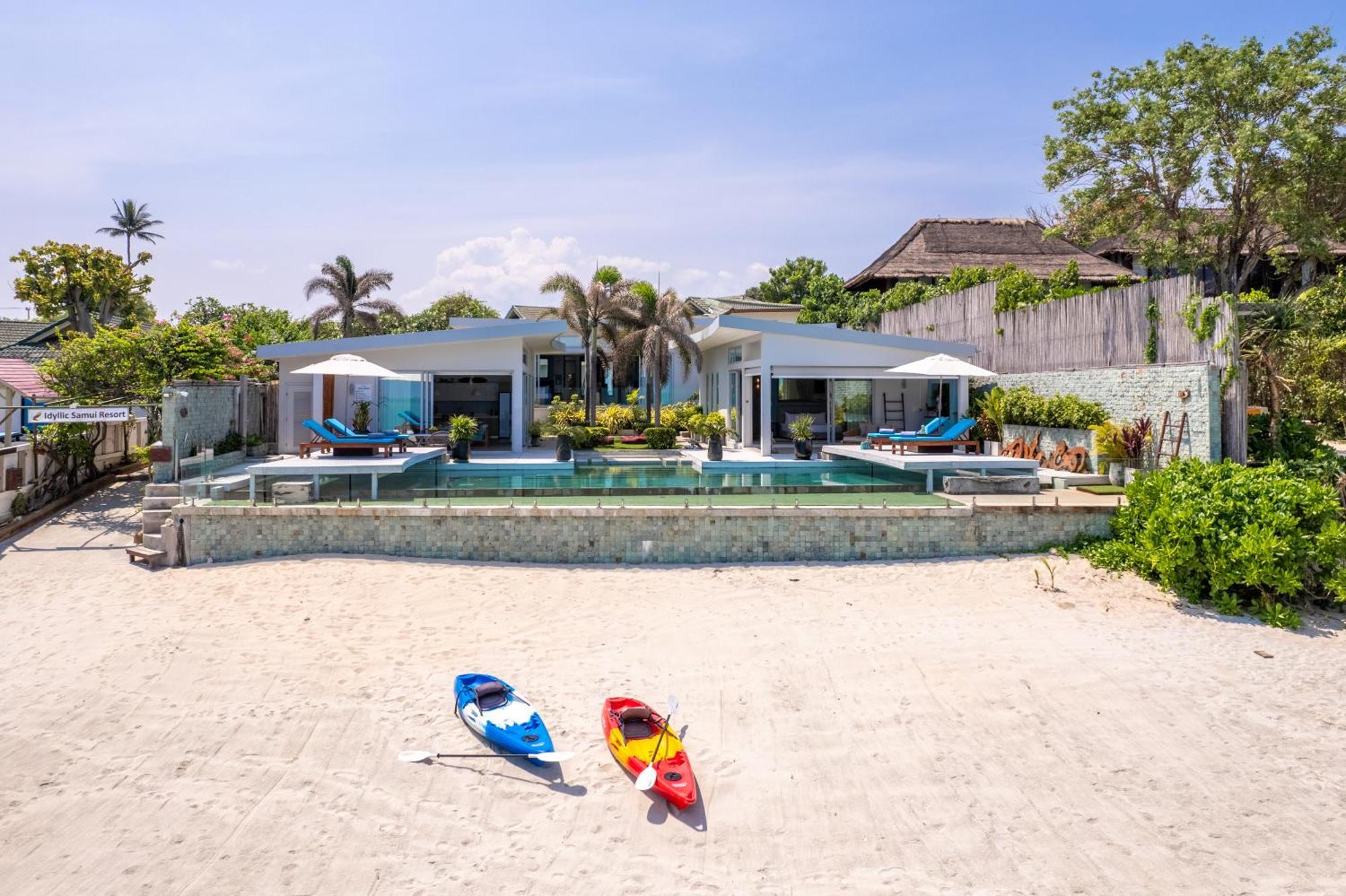 Villa Playa Samui Choeng Mon Екстериор снимка